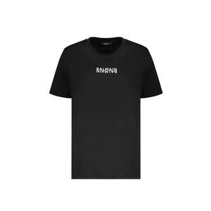 Balmain Black Cotton Women's T-Shirt